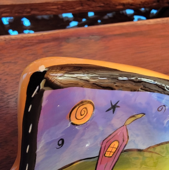 New in Box Terri Kern Houses and Trees Chip and Dip Set - Picture 7 of 16